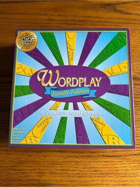 Family Edition Word Game - Purple/Blue/Green/Yellow
